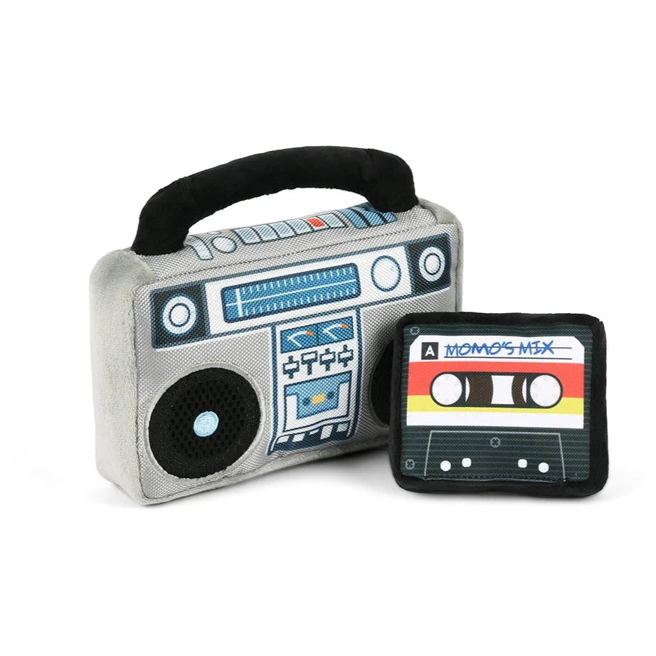 80s Classics Dog Toy - Boopbox Music Player