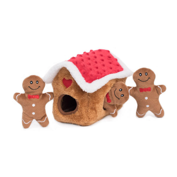 Zippypaws Food Buddies Burrow Interactive Dog Toys - Hide and Seek