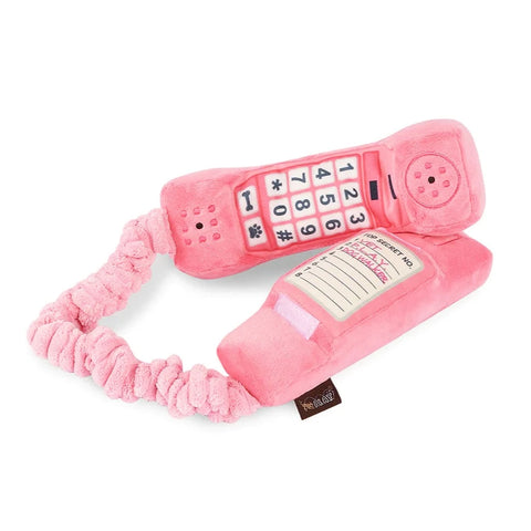 80s Classics Dog Toy - Paw Talk Corded Phone