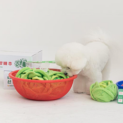 Vegetable Nosework Dog Toy - Cabbage