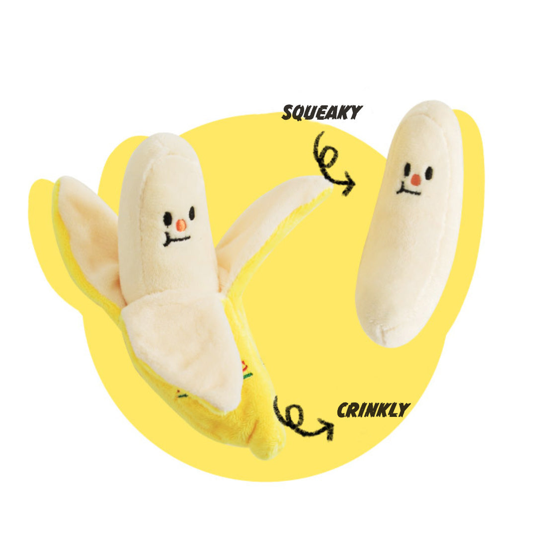 Banana Nosework Dog Toy - The Tail Story