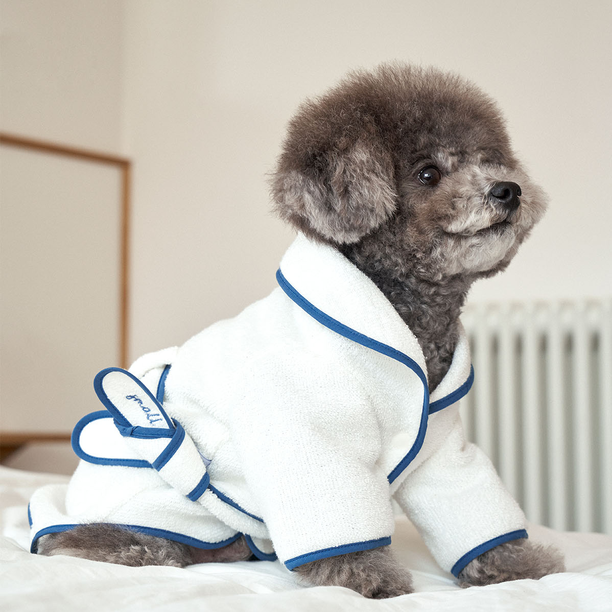 Hotel Collection Modal Dog Bath Robe